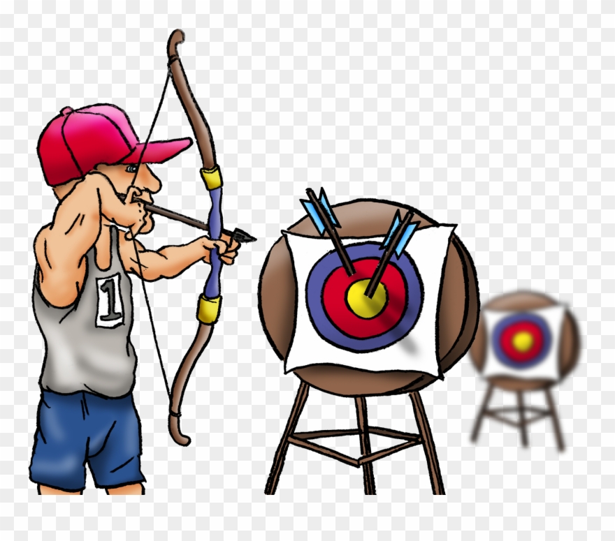 Archery Target Clip Art - Png Download