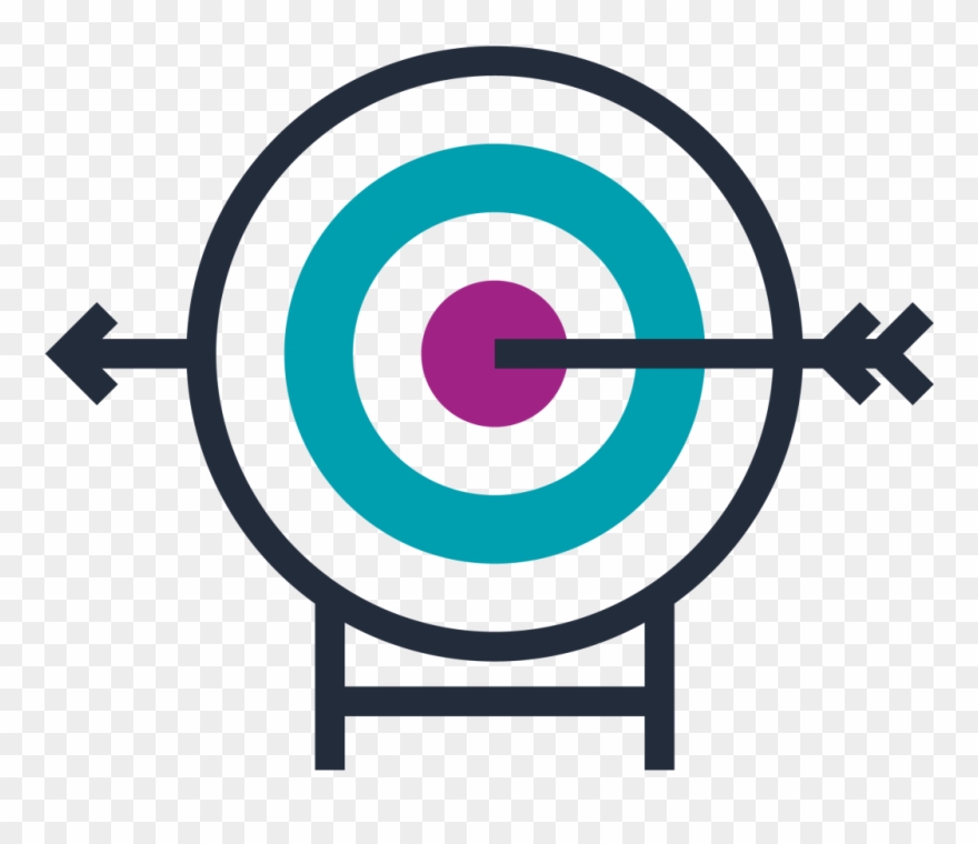 Archery Target Clip Art - Png Download