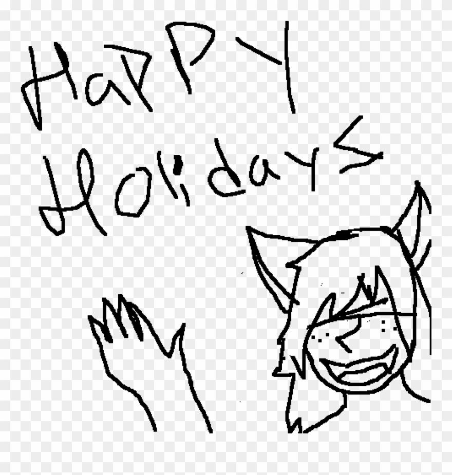 Happy Holidays Yall Clipart