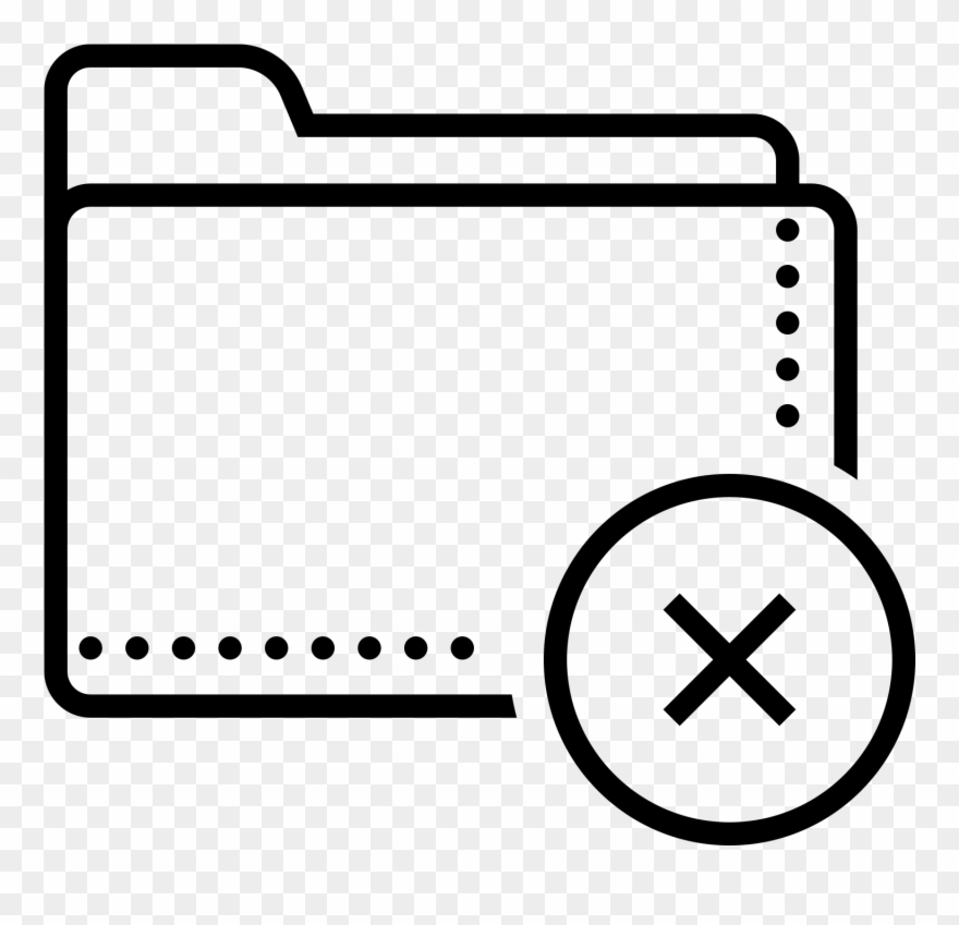 Excluir Pasta Icon Clipart