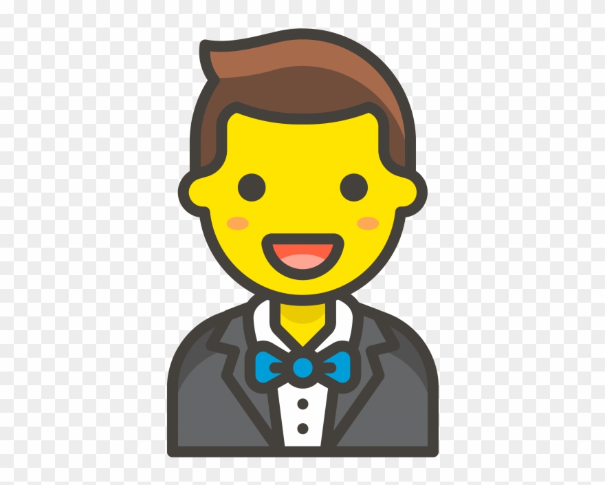 Man In Tuxedo Emoji Clipart (2813325) PinClipart