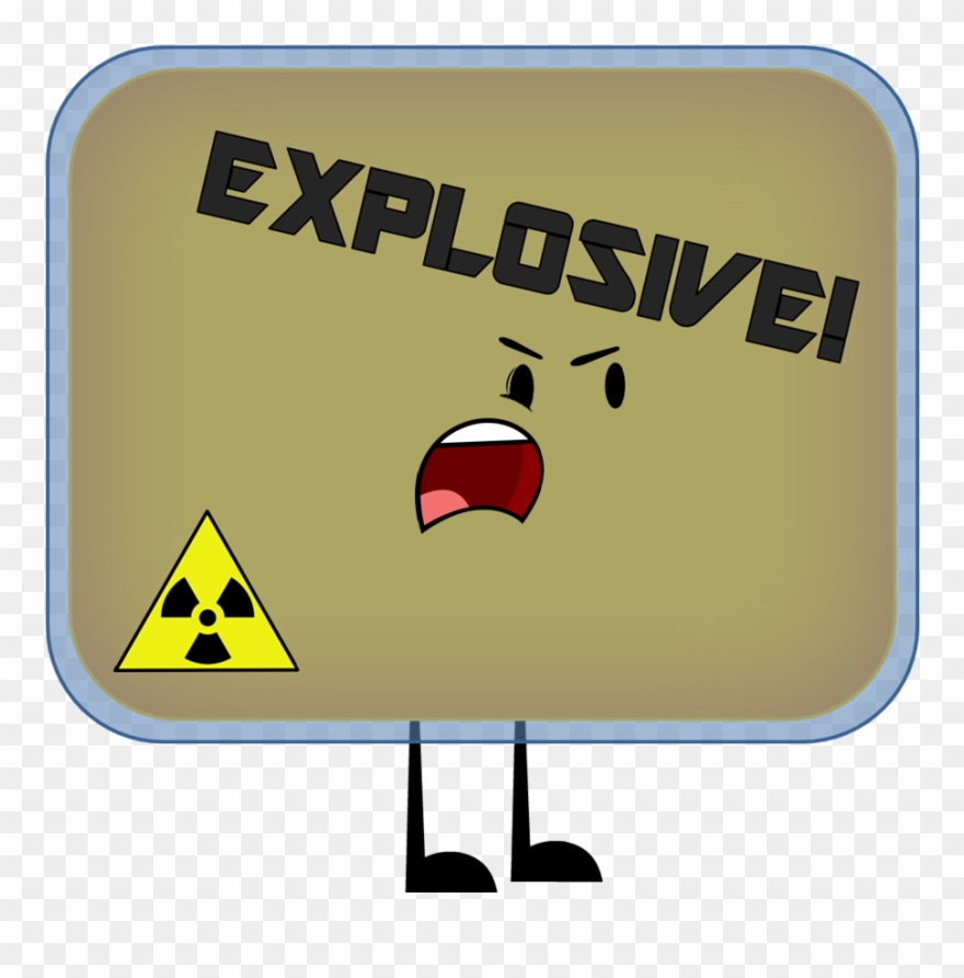 Plastic Explosive Pose Clipart