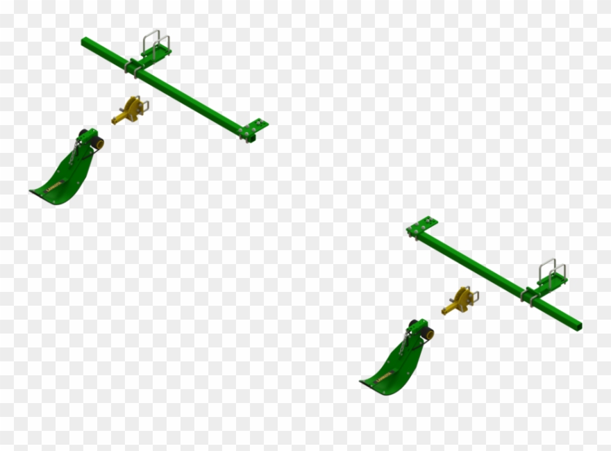 Lankota Stalk Stomper® Mounting Kit For John Deere® Clipart