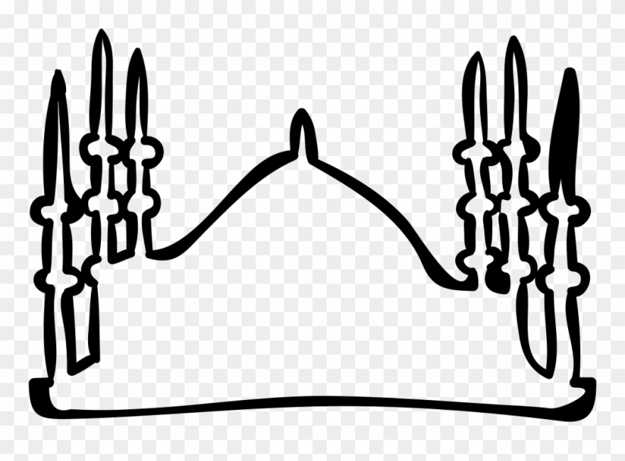 Png Royalty Free Religious Oriental Outlined Building Clipart