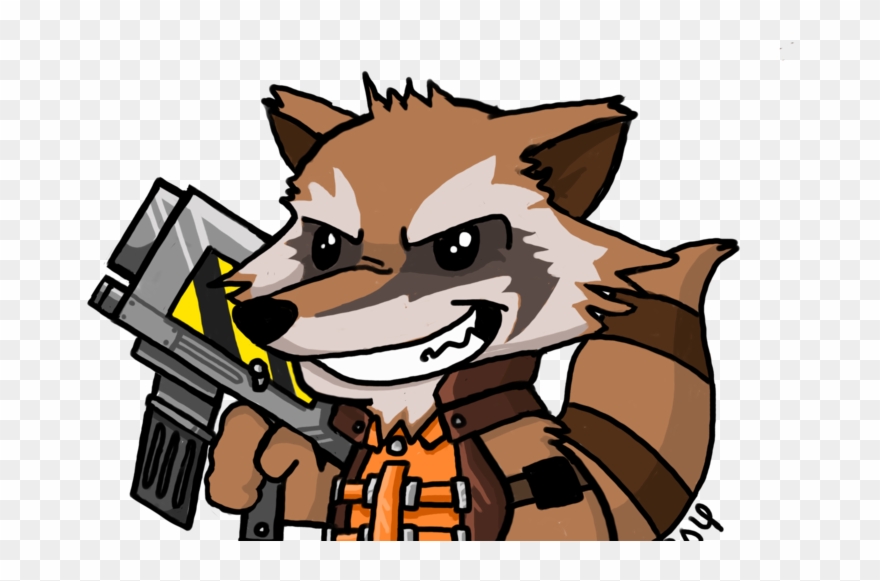 Rocket Raccoon Clipart