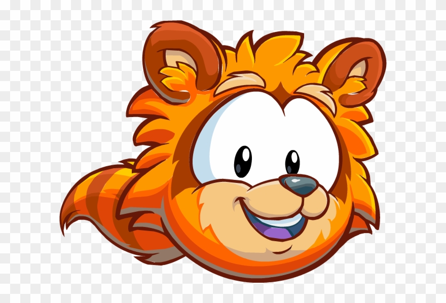 Raccoon Puffle Clipart
