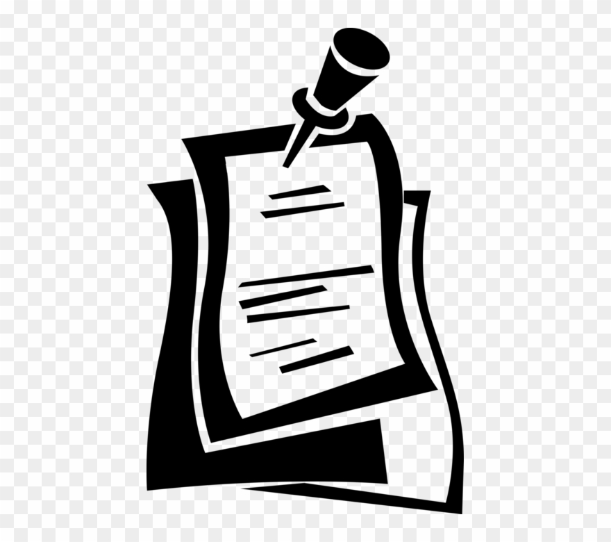 Push Pin Or Thumb Clipart