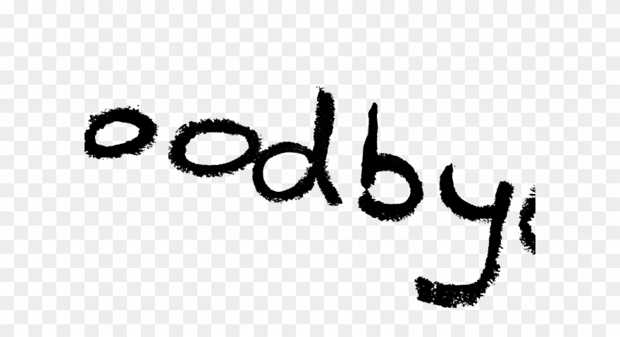 Goodbye Clipart Transparent Background - Png Download