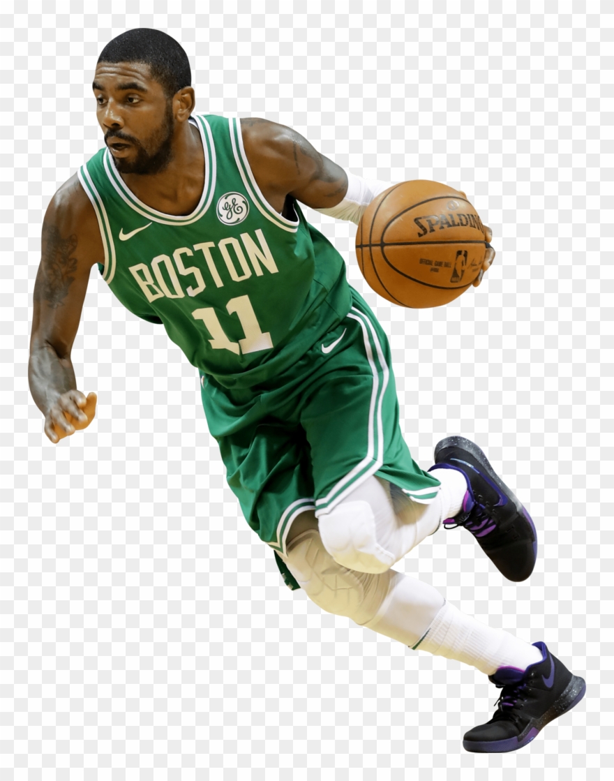 Kyrie Irving Boston Celtics Running Clipart