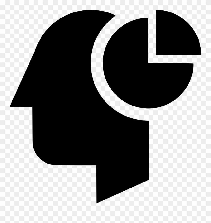 Human Head Pie Chart Analyze Comments Clipart