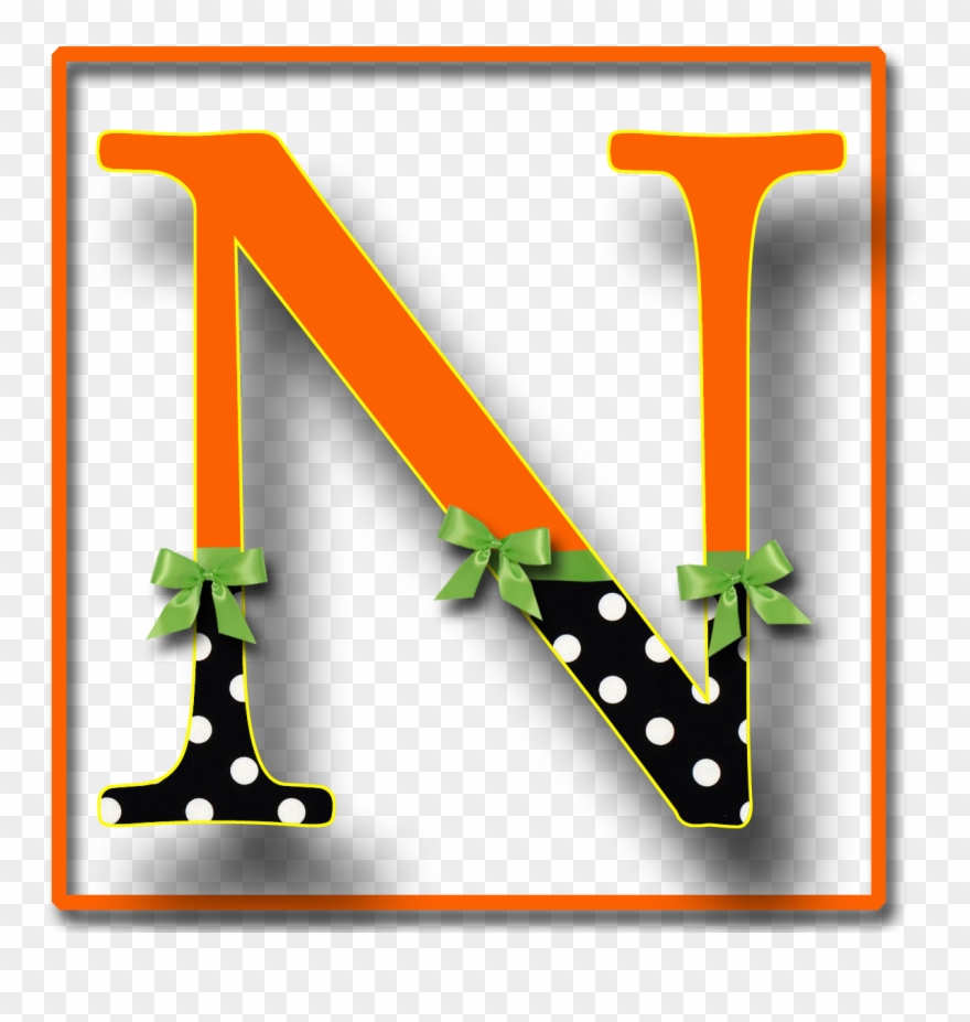 Halloween Monogram Clipart - Png Download