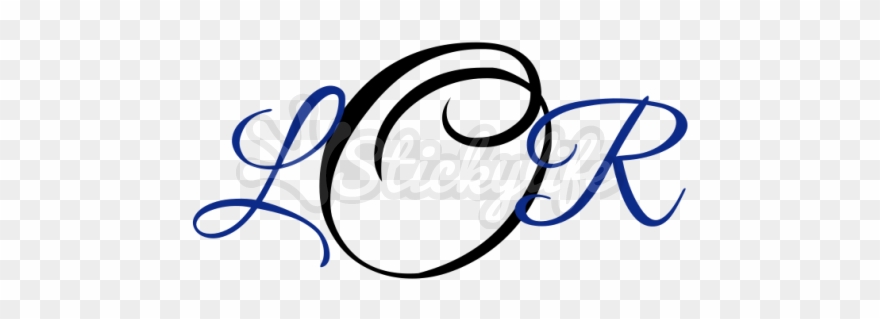 Script Monogram Clipart