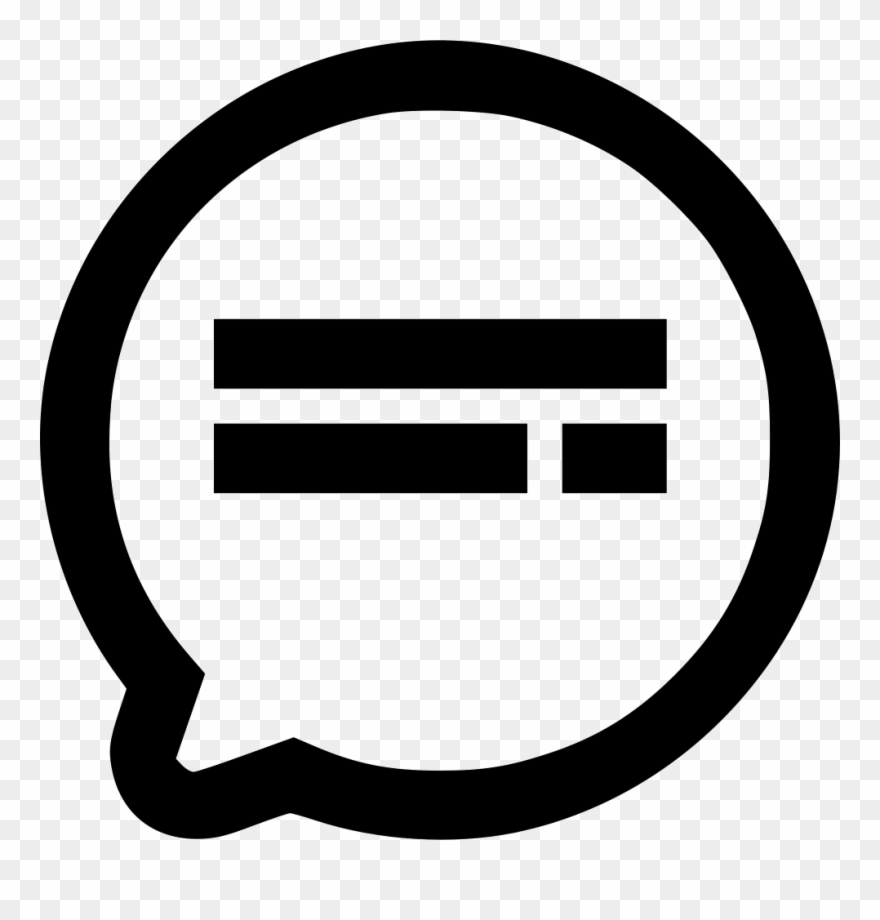 Sms Message Comment Talk Chat Communication Comments Clipart