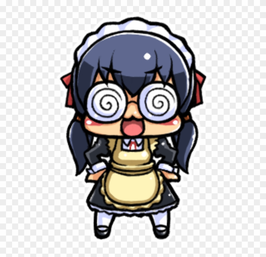 Chibi Saori Maid Clipart