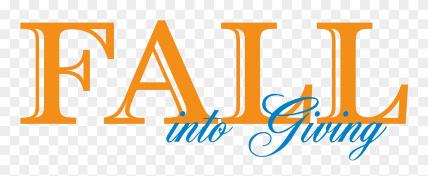 Fall Into Giving Clipart