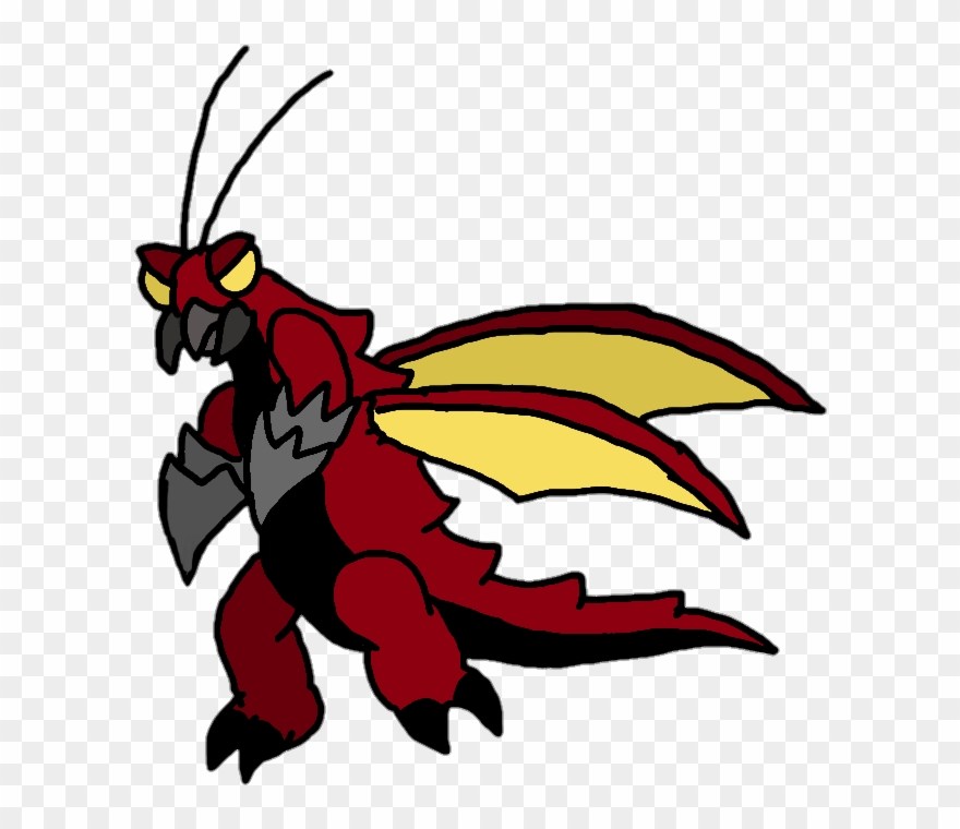 Segugon Is A Supernatural Insect Kaiju Created By Toho Clipart