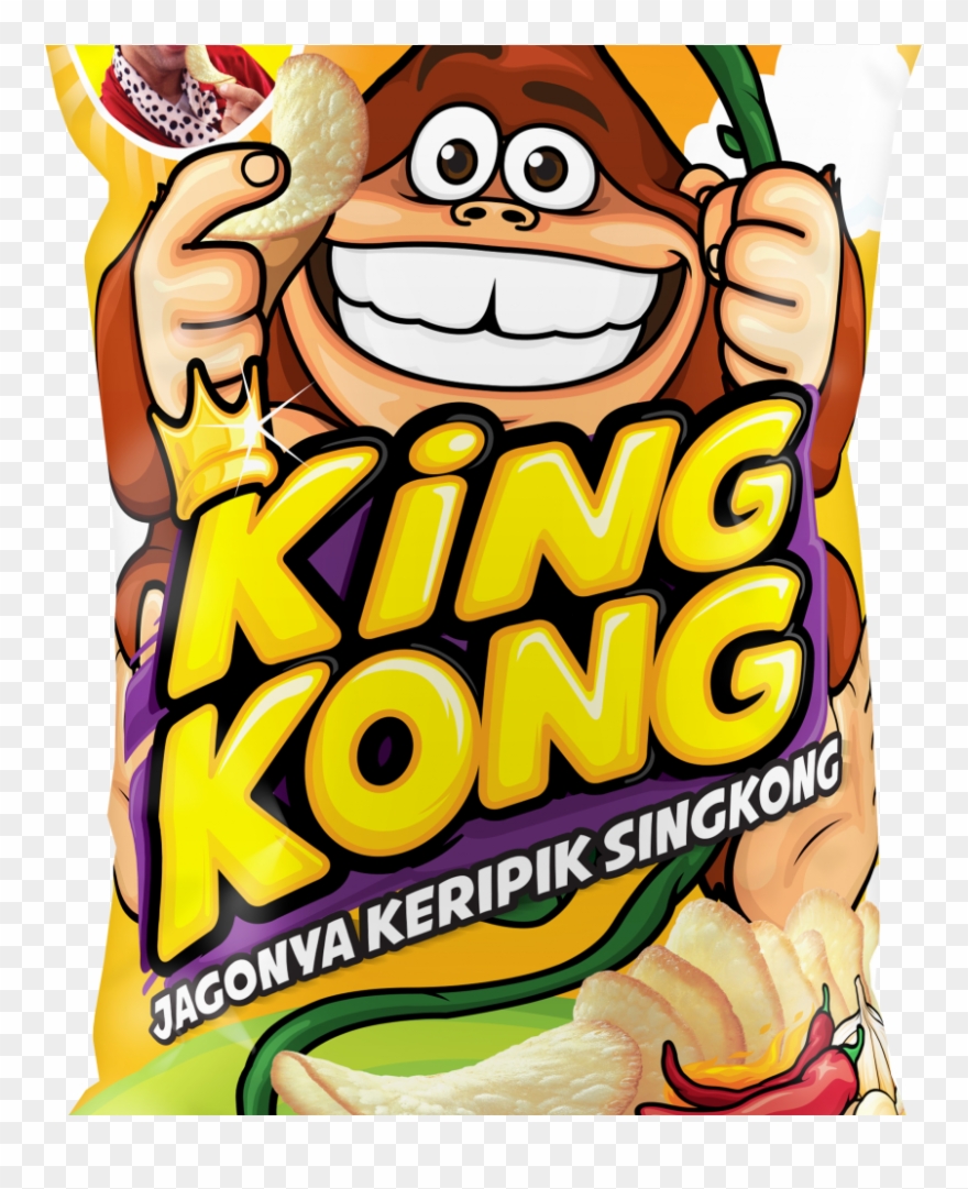 King Kong Cassava Chips Clipart
