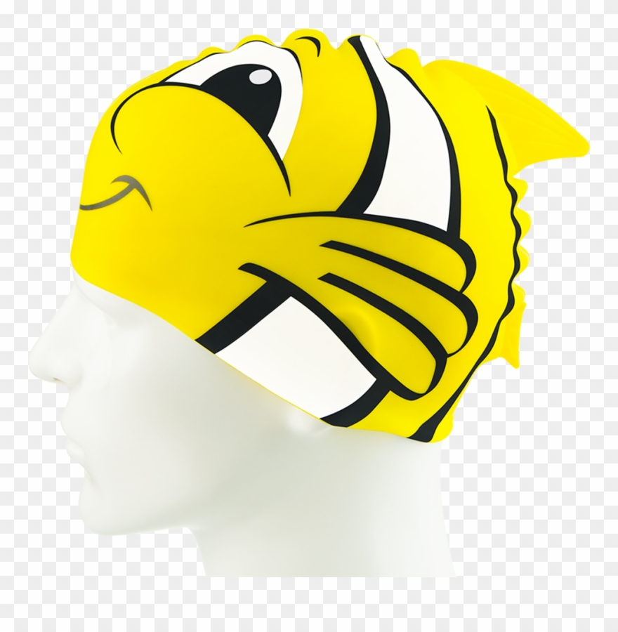 Children Cartoon Swim Cap Clipart