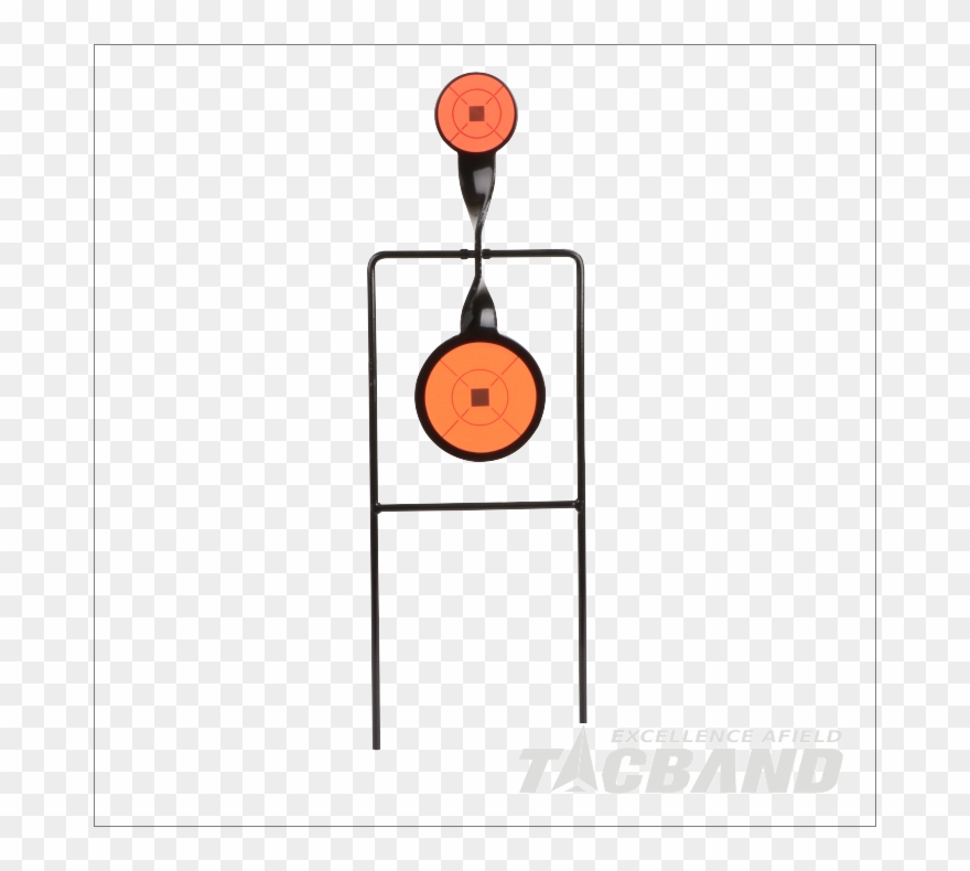 Str04t2-9s Single Spinning Shooting Target Clipart