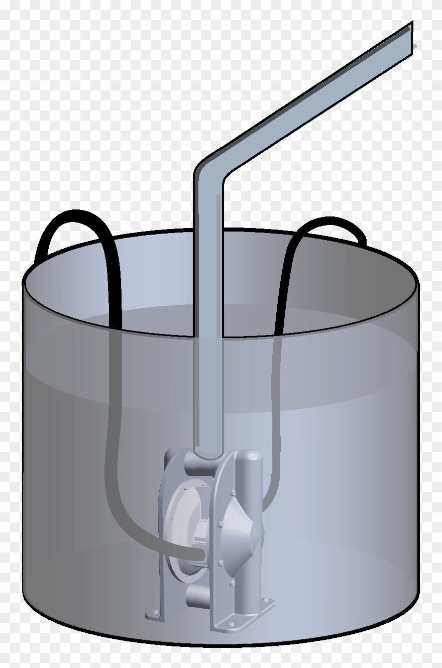 All Tapflo Pumps May Be Submerged Into The Liquid Clipart