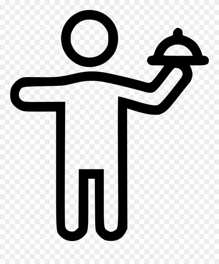 Waiter Comments Clipart