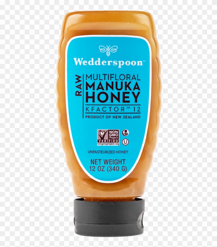 Wedderspoon Raw Multifloral Manuka Honey Kfactor 12 Clipart