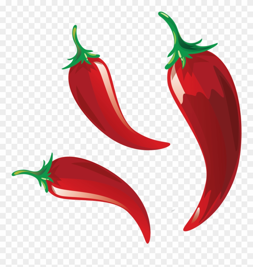 Mexican Transparent Chili Clipart