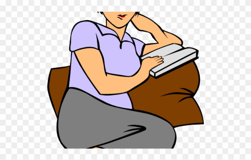Relax Clipart Relaxed Woman - Png Download
