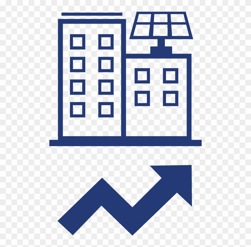 With A Solar Energy System From A Clipart