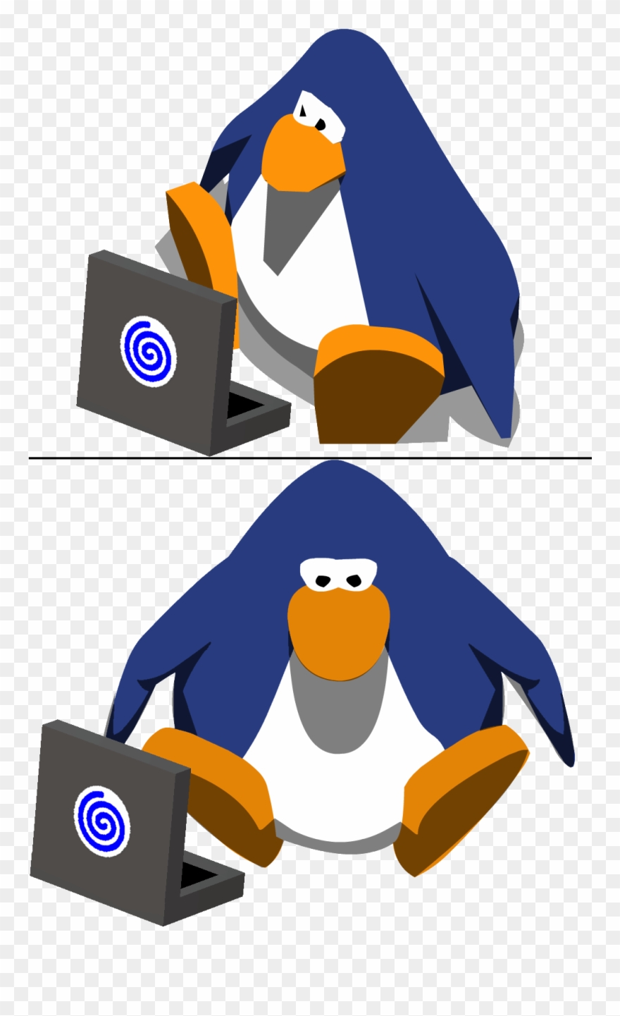 Penguin Club Penguin Penguin Vertebrate Beak Flightless Clipart