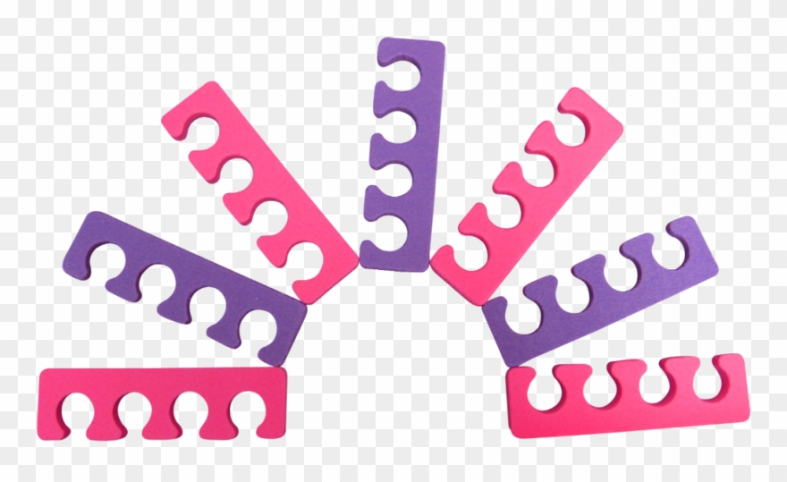 Divides And Cushions Toes To Ensure A Flawless Pedicure Clipart