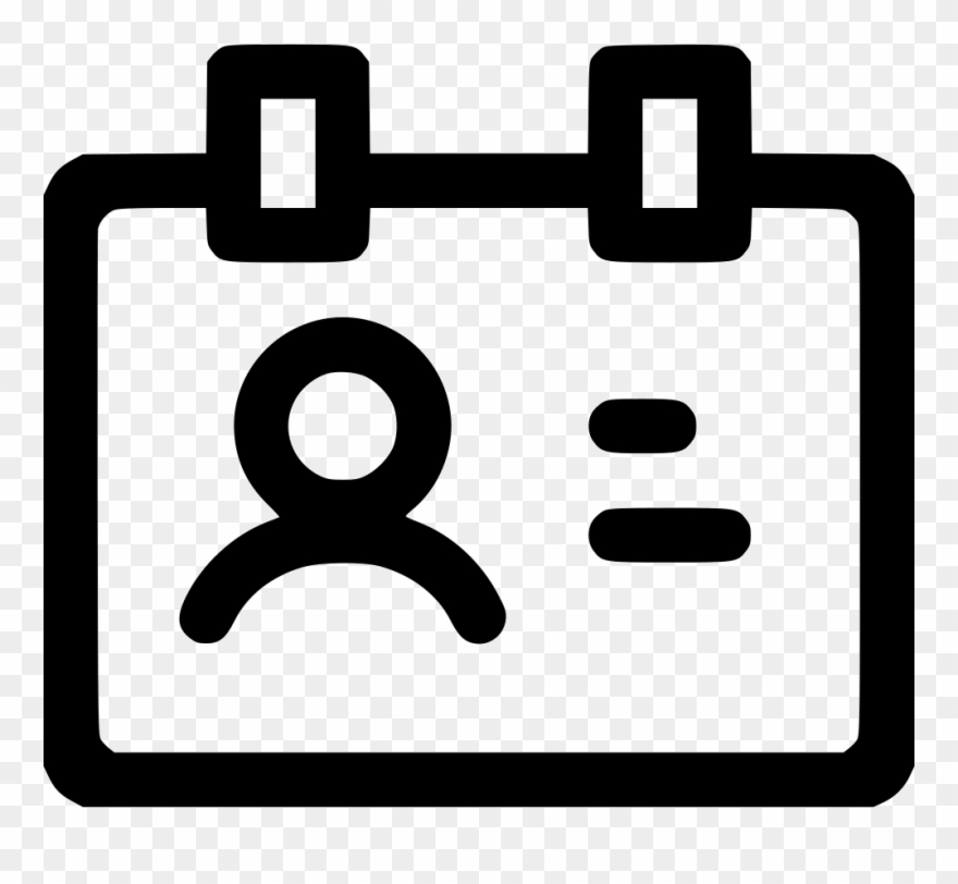 Id Card Comments Clipart