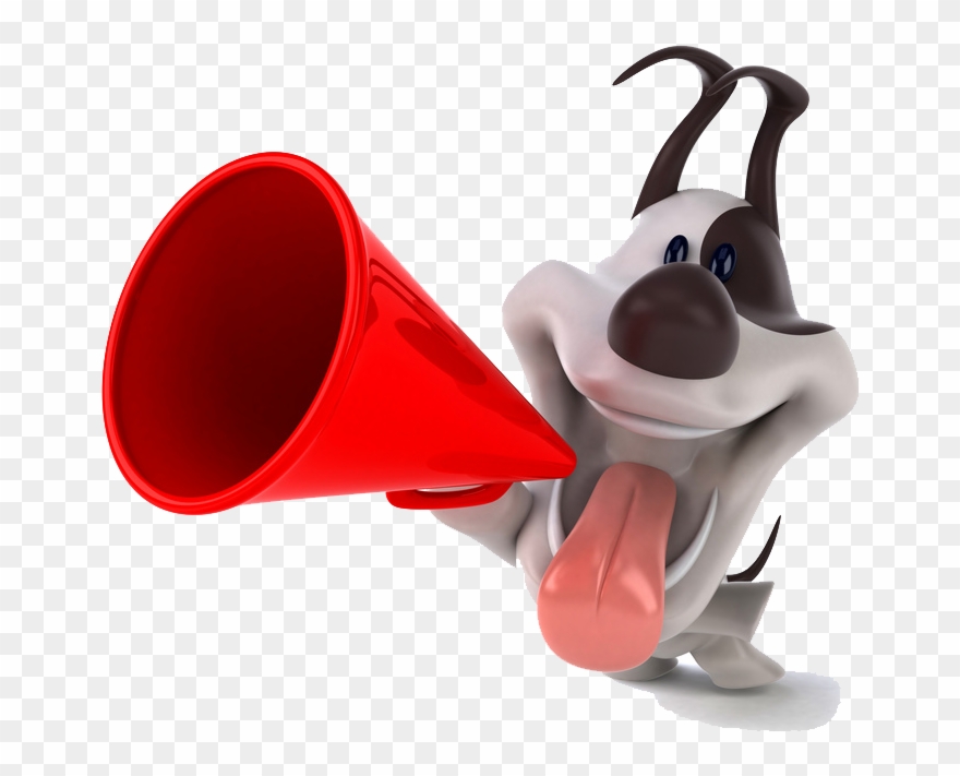 Small White Dog Holding A Telephone In Its Mouth Clipart
