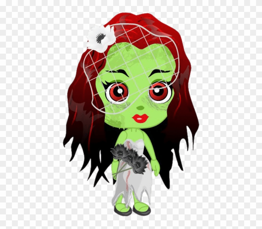 Free Png Zombie Girl Png Images Transparent Clipart