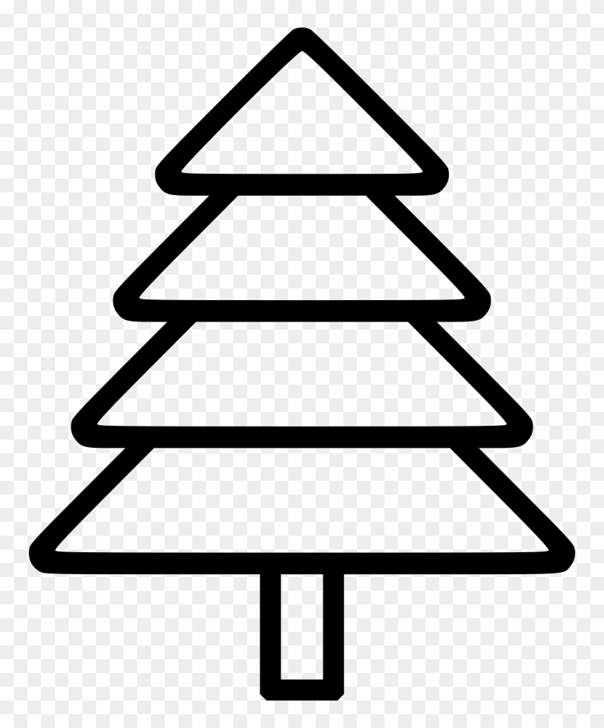 Tree Evergreen Comments Clipart