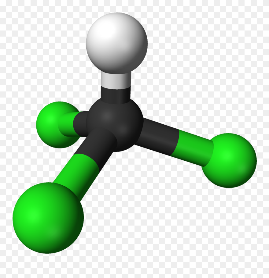 Chloroform 3d Balls Clipart