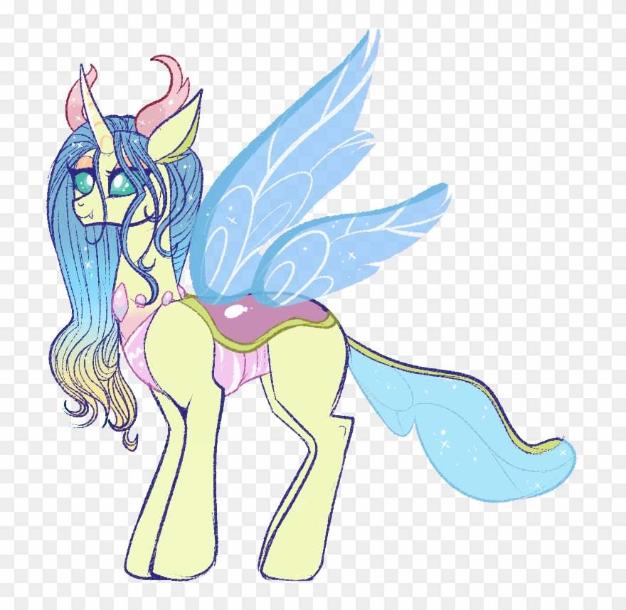 Lulubell, Changedling, Changeling, Digital Art, Purified Clipart