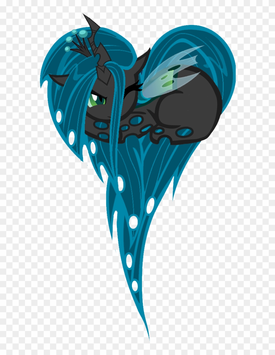 Queen Chrysalis Heart Clipart