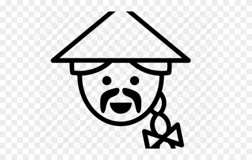 Asians Clipart Old Chinese Man - Png Download