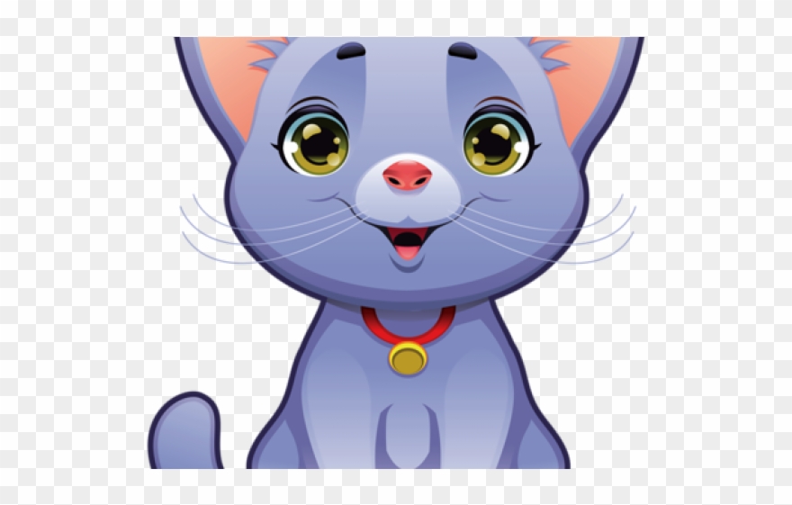 Kitten Clipart Stuffed Cat - Png Download