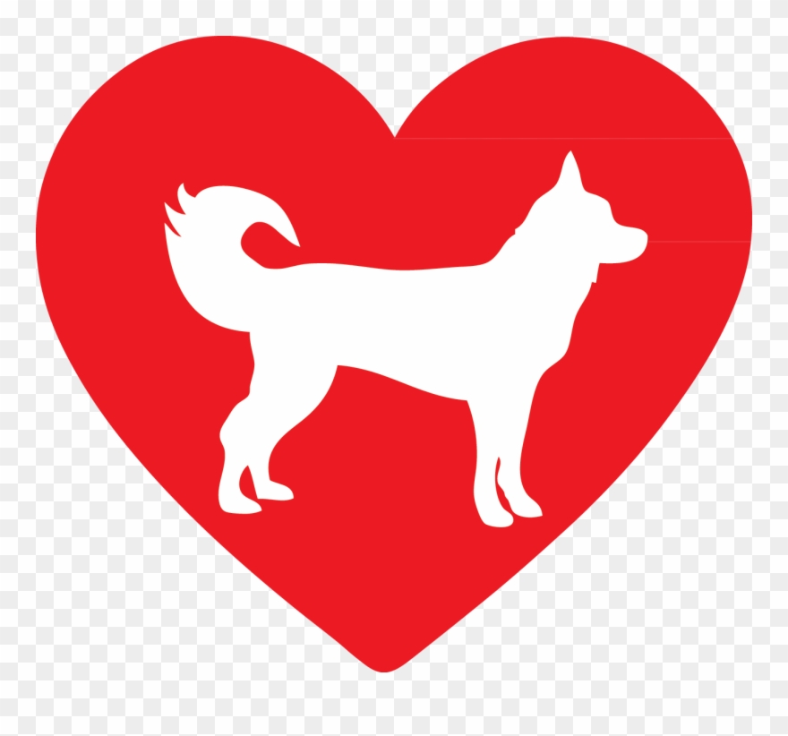 Husky Heart Siberian Husky Dog, Snow Dogs, Corgis, Clipart