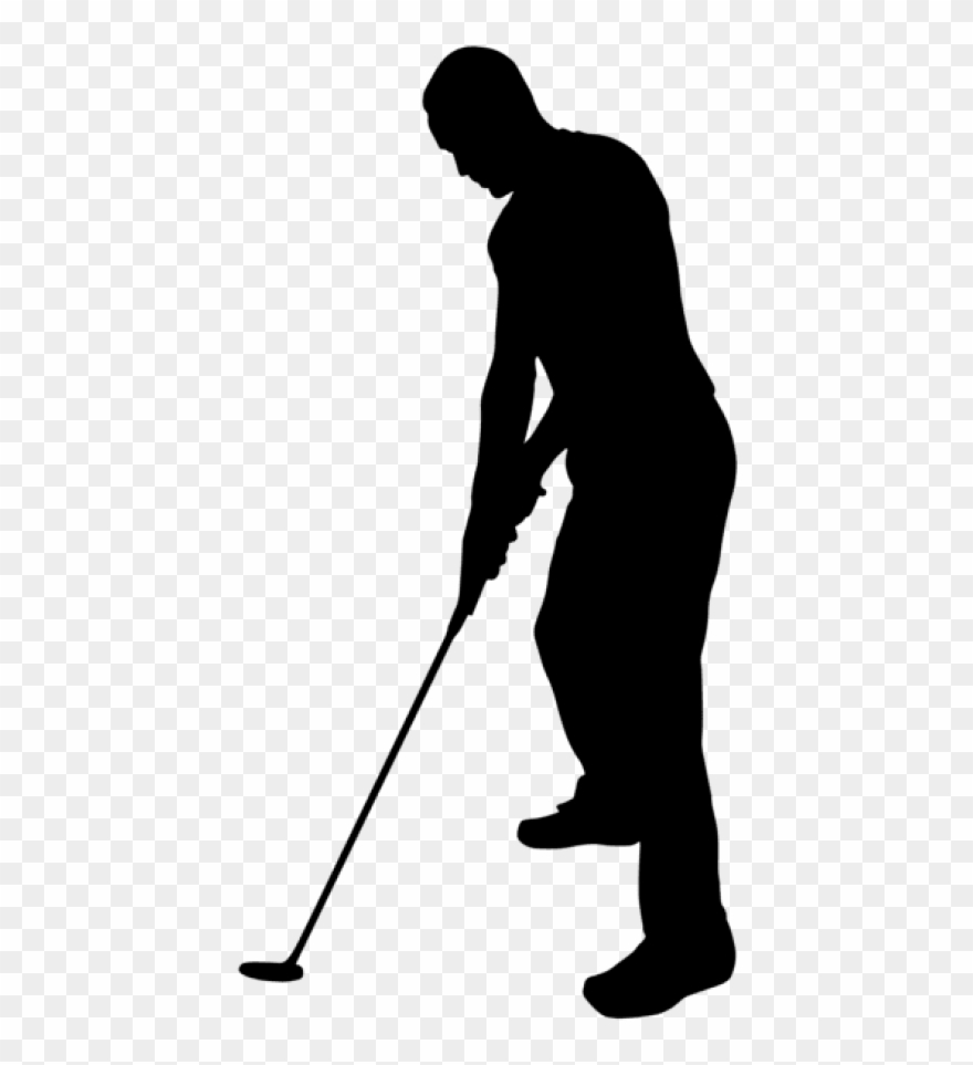 Free Png Golf Player Silhouette Png Clipart