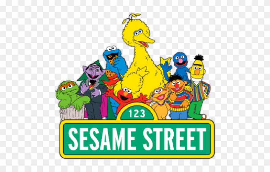 Sesame Street Clipart Bus - Png Download