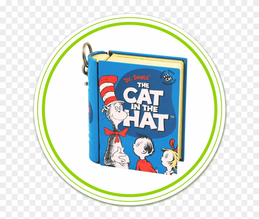 Cat In The Hat Book Tin American Specialty Confections Clipart