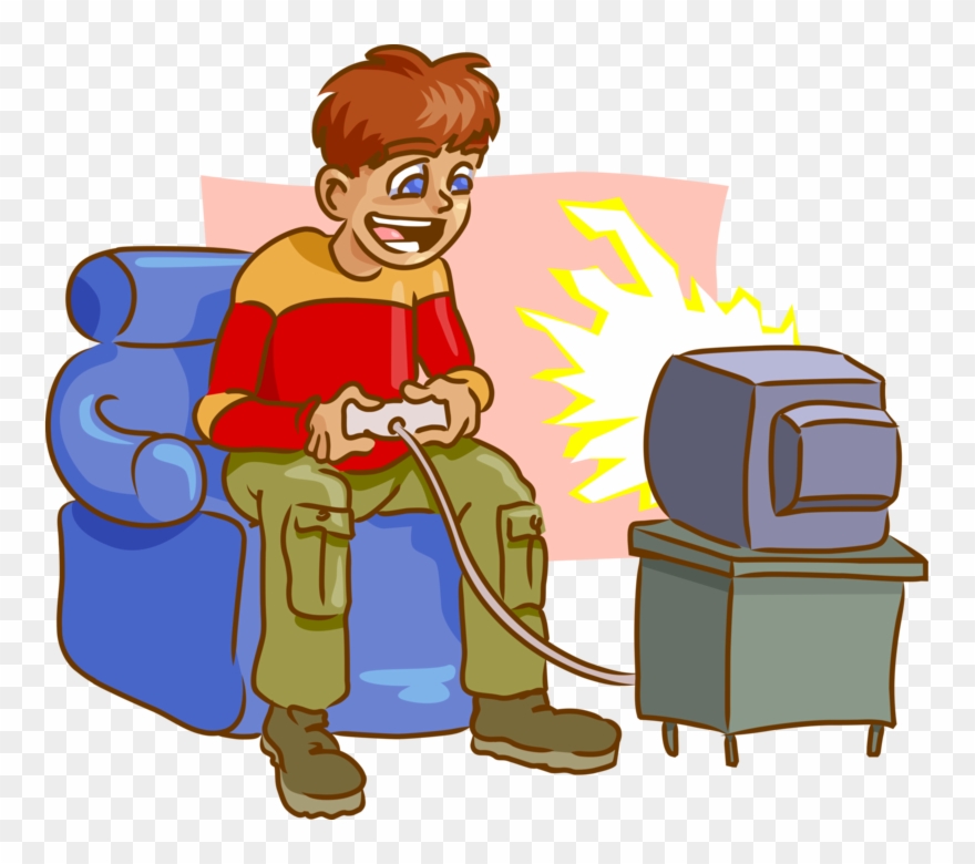 Vector Illustration Of Videogame Player Console With Clipart