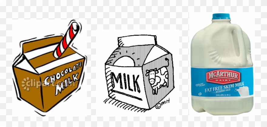 Milk Contains Vitamins And Other Nutrients That Contribute Clipart