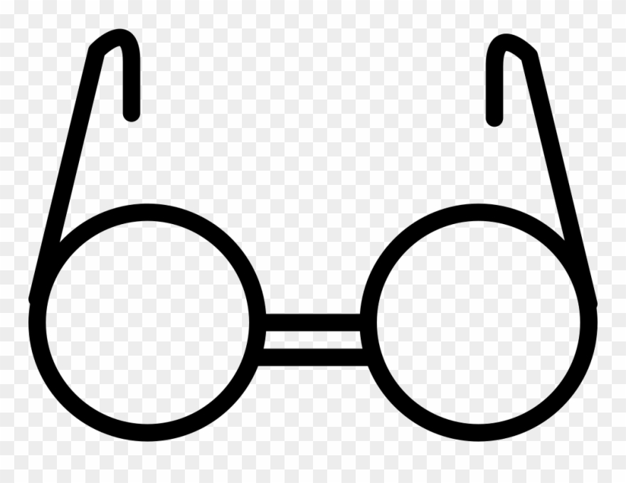 Circular Eyeglasses Inside A Circle Comments Clipart