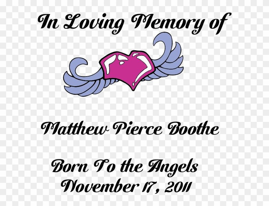 In Loving Memory Memory Of Balloon Clipart