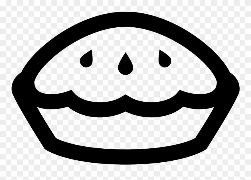 The Icon Is A Pie In The Classic Sense Of American Clipart