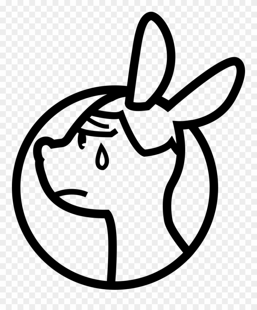 Blank Drawing Head Clipart